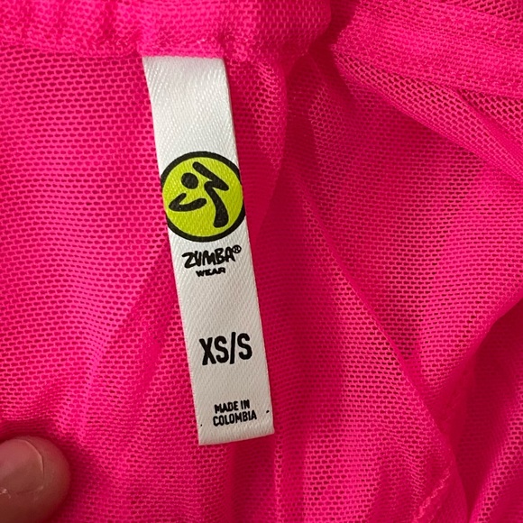Rare Zumba Sports Bra - Medium Leggings - Small Tank - XS/S Set Hood Mesh - Picture 15 of 16